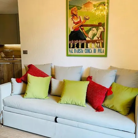 Comecasa Lovely Apartment Pila Aosta Exterior foto